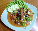 NO. SS23 ��ٹ�ӵ� (Slide grilled pork salad)